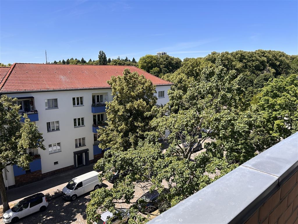 Weitblick vom Balkon