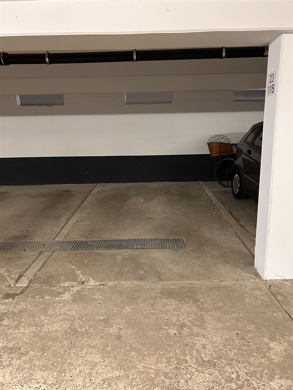 Stellplatz für die Wohnung
