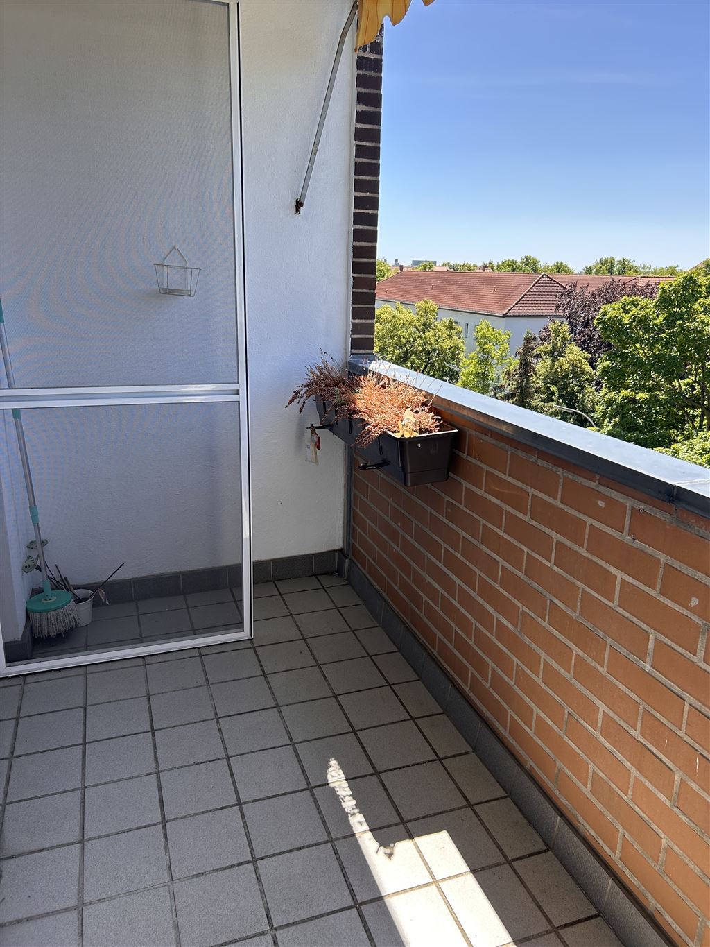 Balkon mit viel Platz