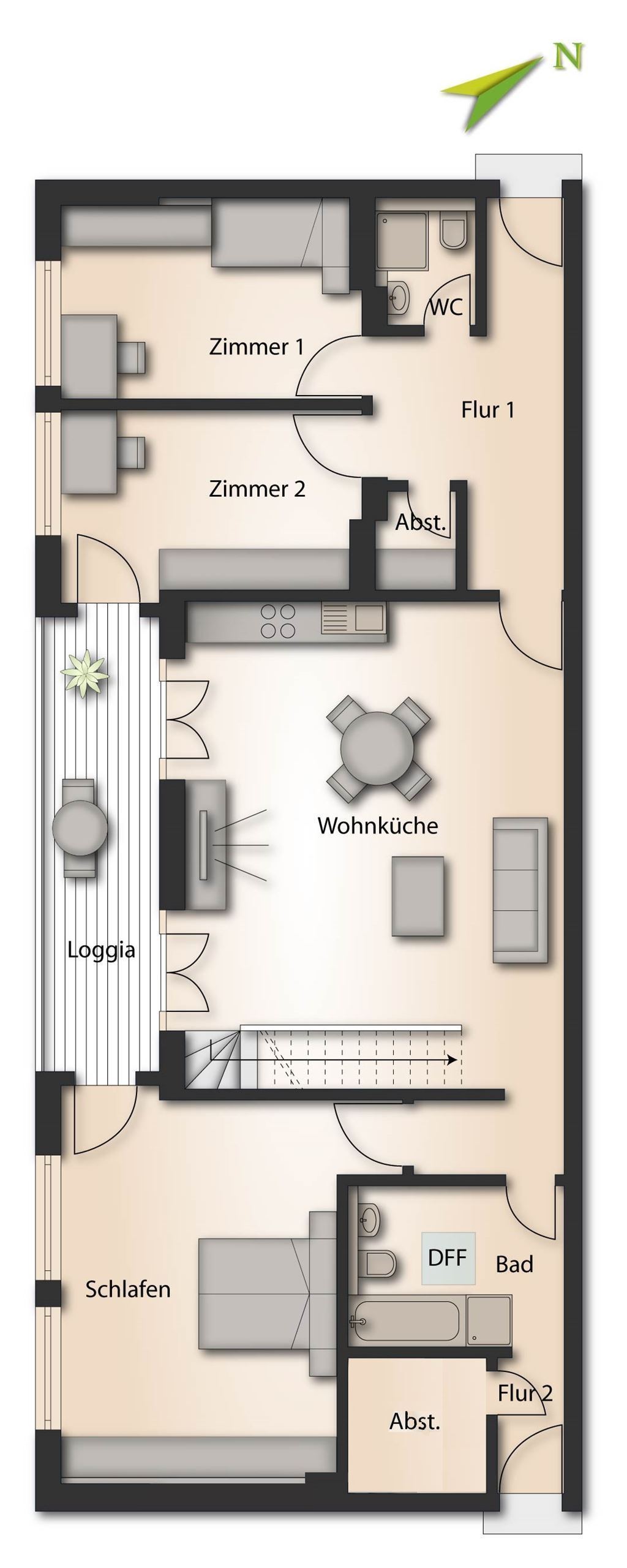 5. OG Wohnebene