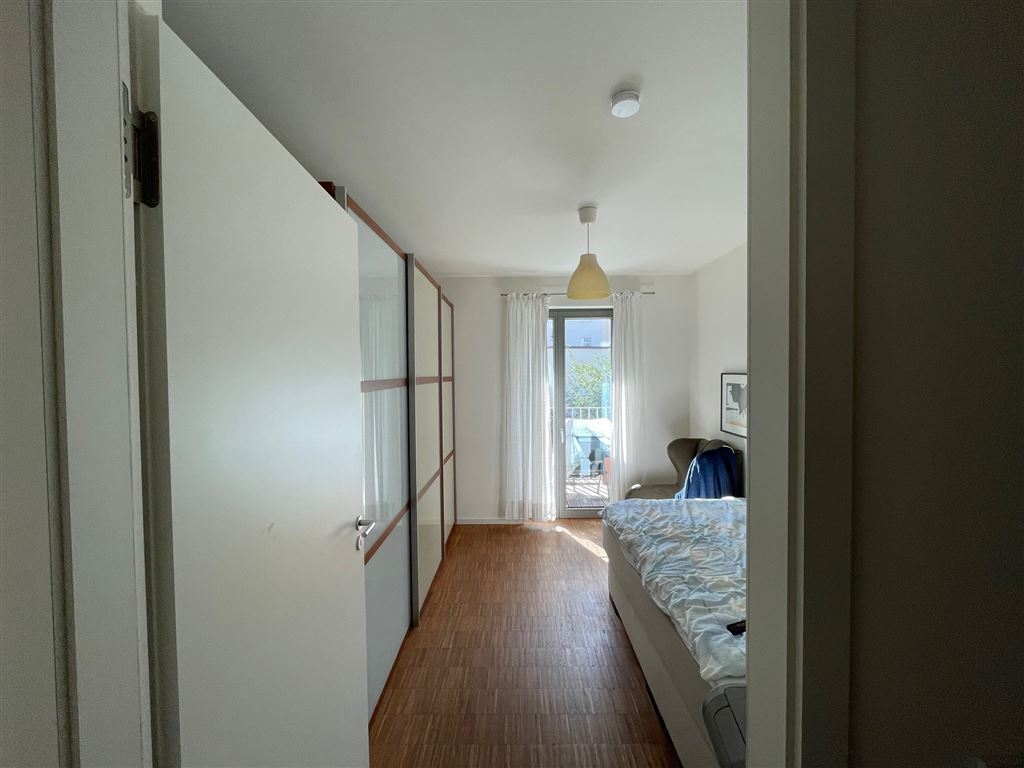 Schlafzimmer mit Balkon