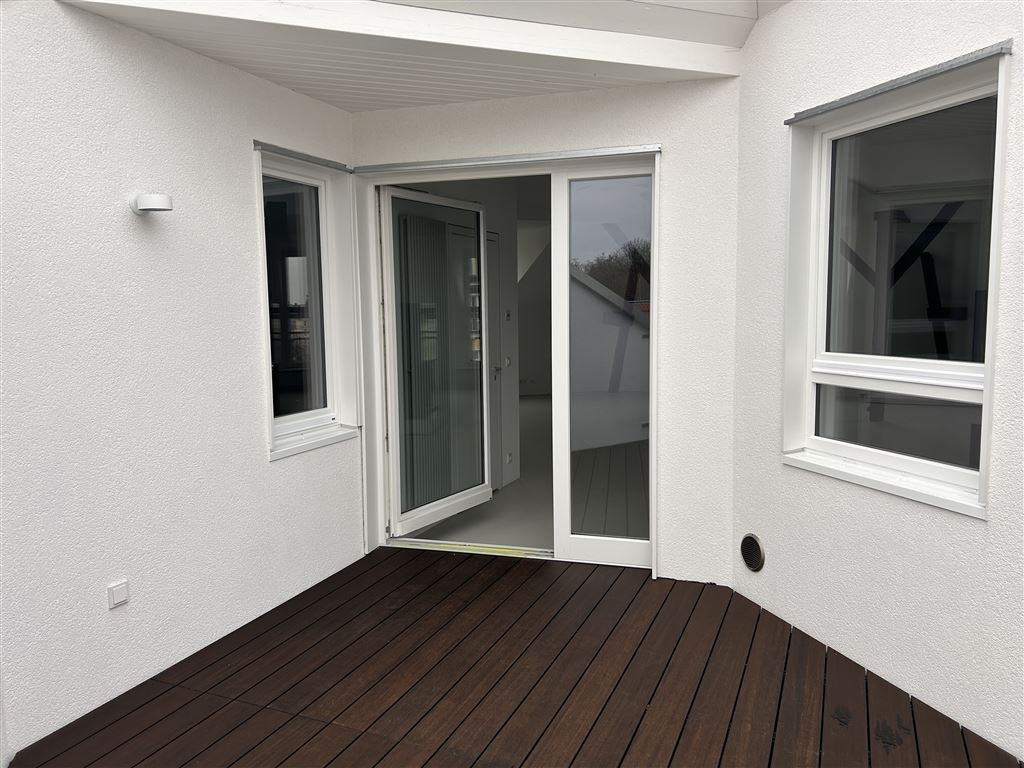 Terrasse Blick Wohnbereich