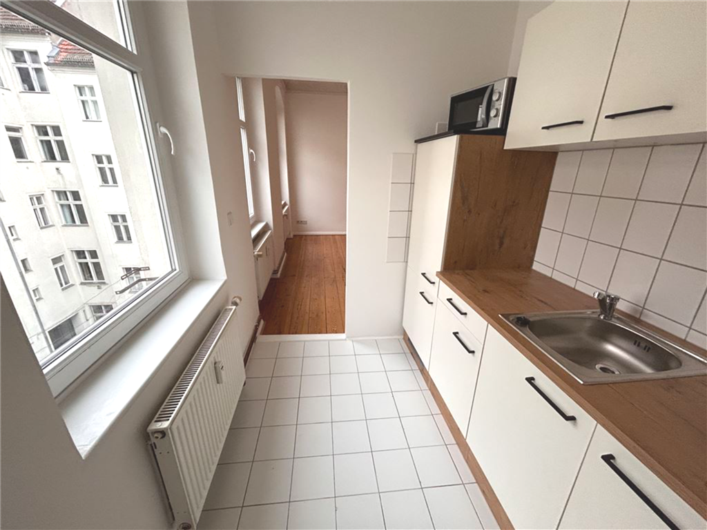 Küche Blick Wohnraum