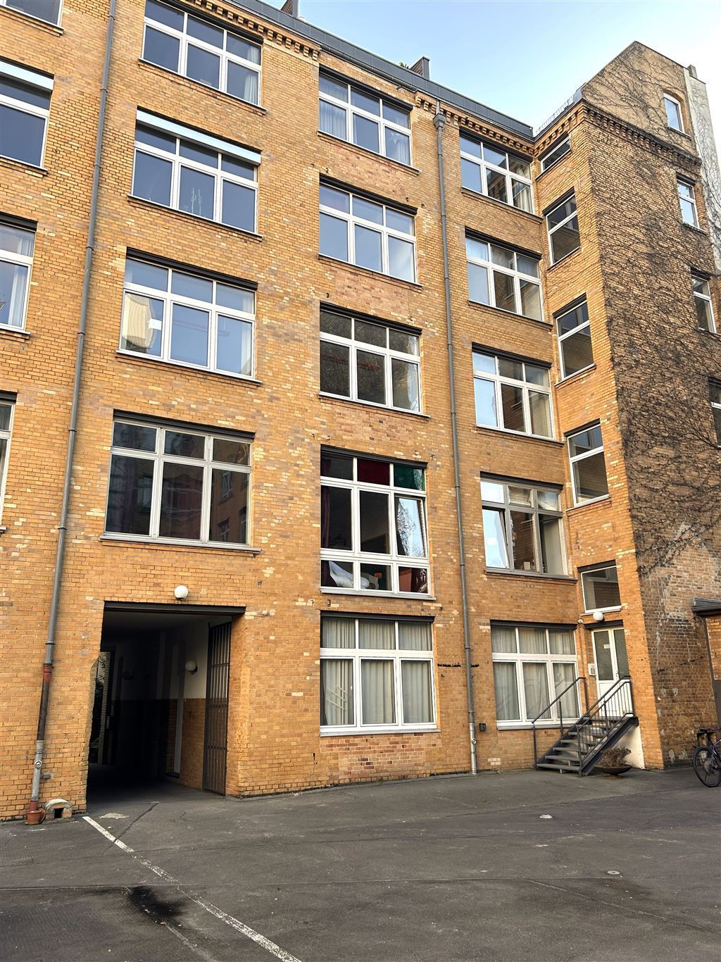 Ansicht hinterer Hof