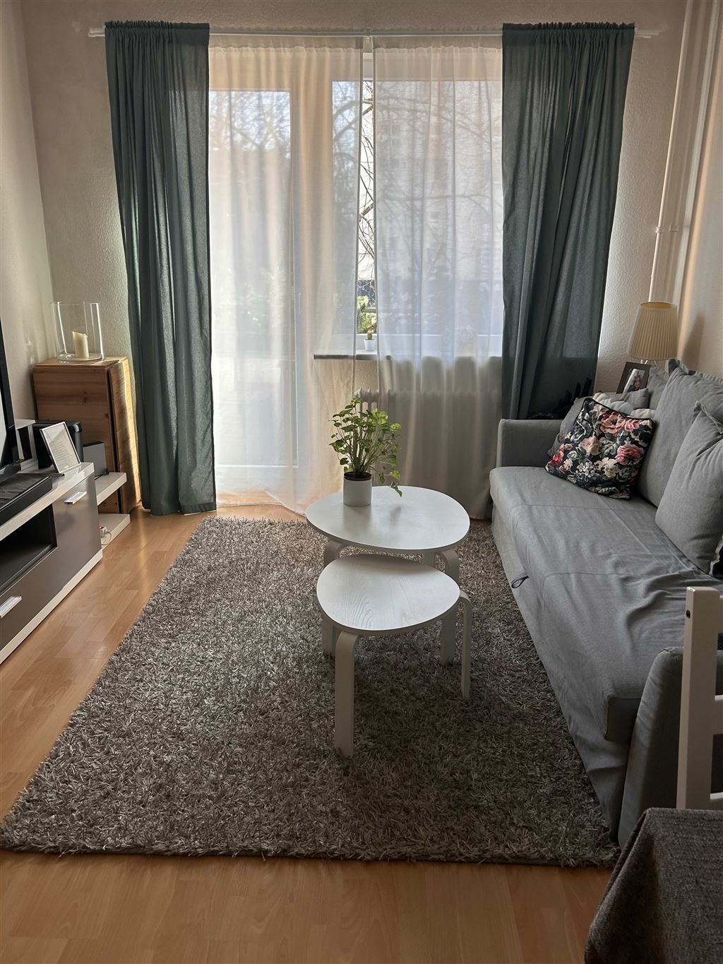 Wohnzimmer mit Loggia