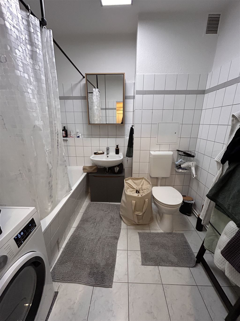 innenliegendes Wannenbad