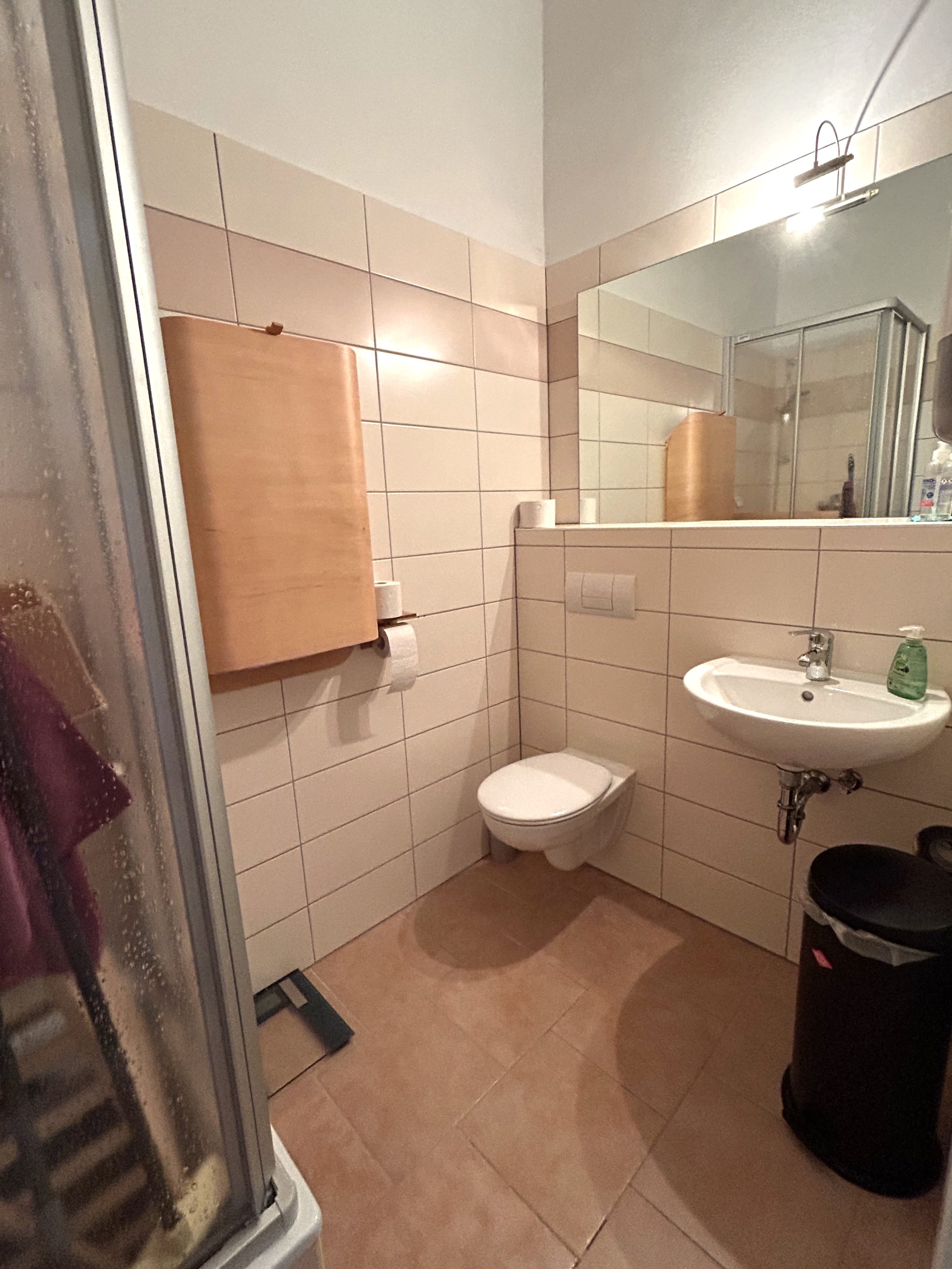WC mit Dusche