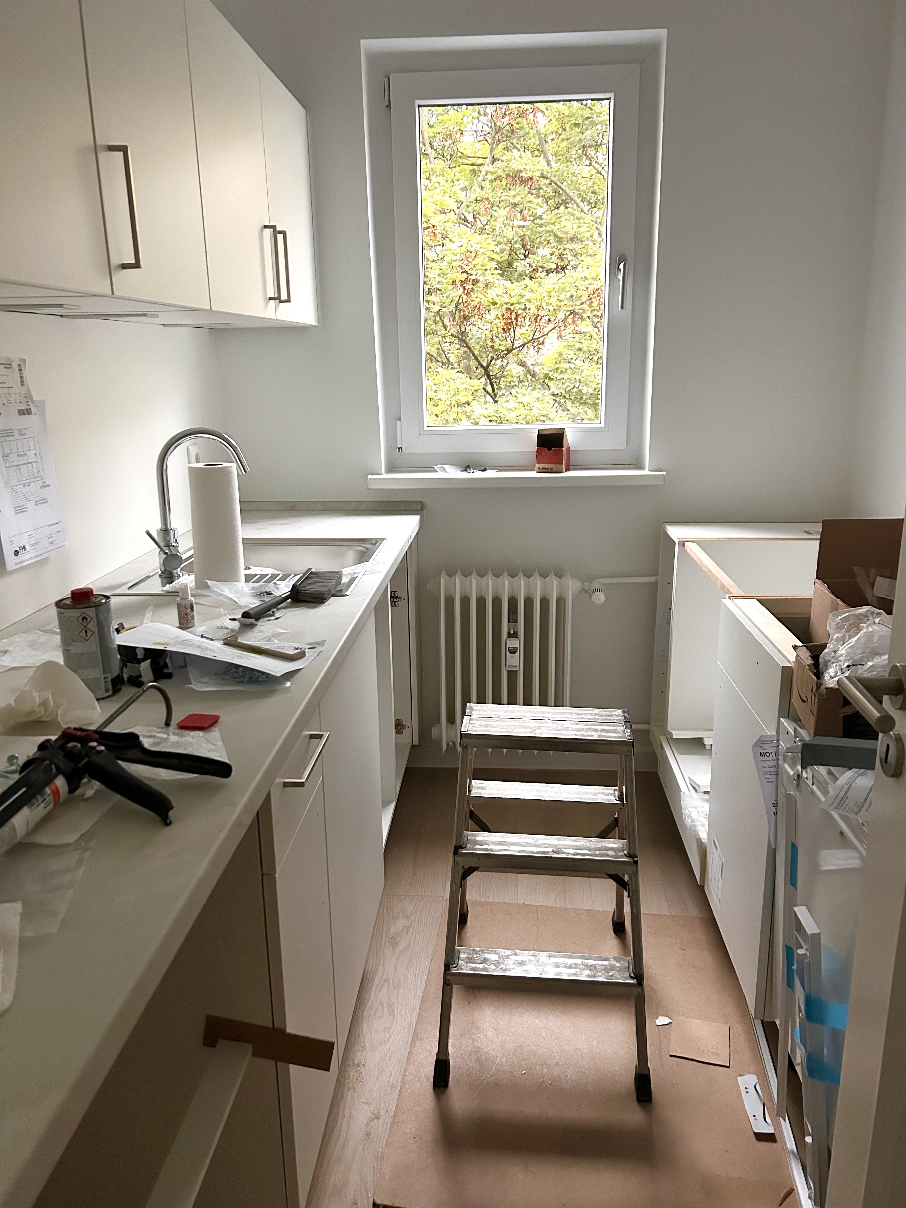 Küche, noch in Arbeit